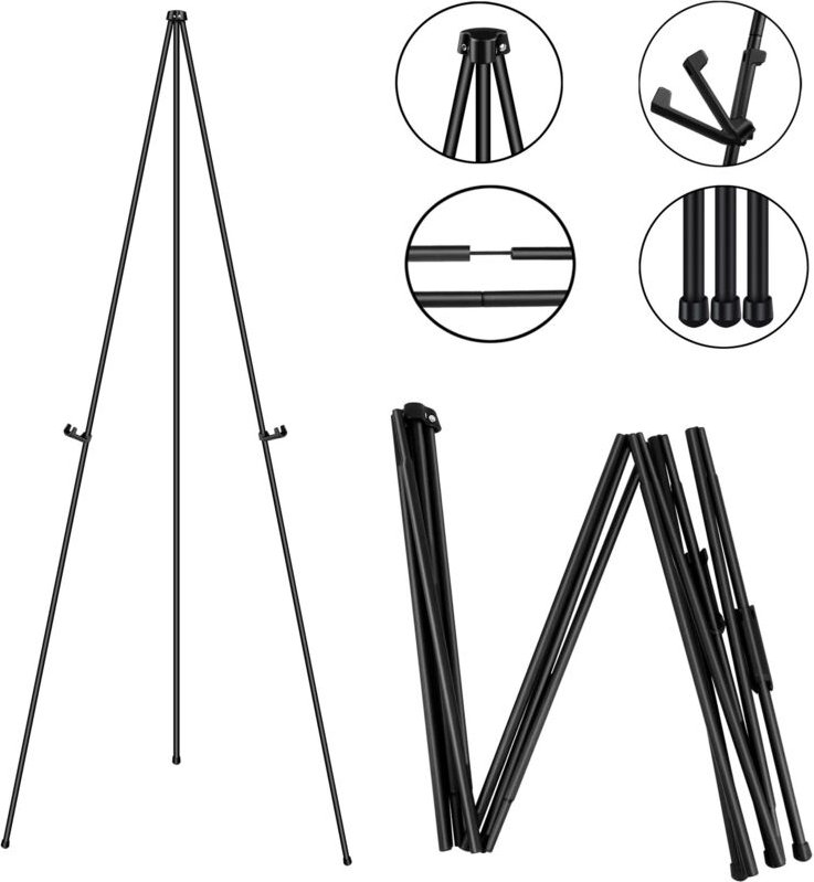 Dayplus - Staffelei Stand Studio Staffeleien Zeichnung Malerei Halter Folding Art Hochzeit Display