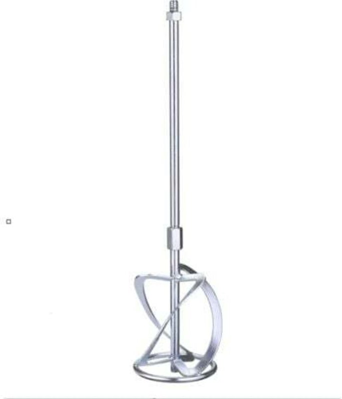 Set mit 1 Rührwerk für Farb- und Mörtelmischer (1 Zubehörteil, Gesamtlänge 58 cm, Mischdurchmesser 120 mm, M14-Gewinde)
