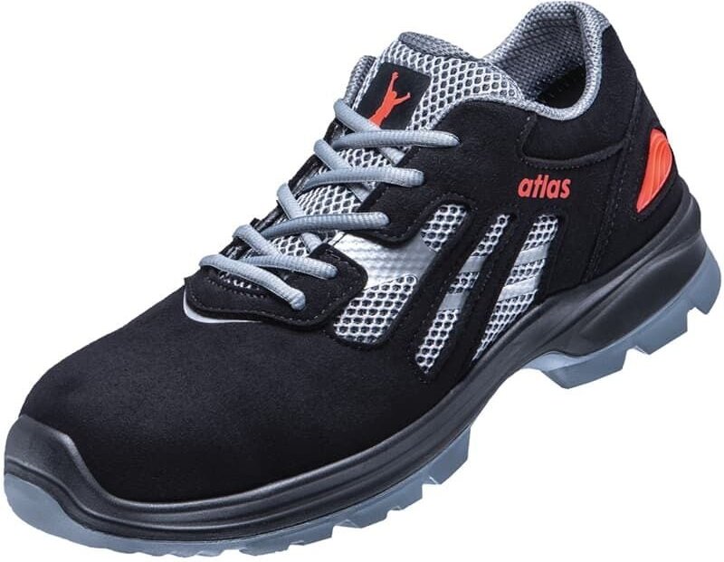 Atlas - Sicherheits-Halbschuh flash 2000 esd, Größe 43, Weite 10, S1