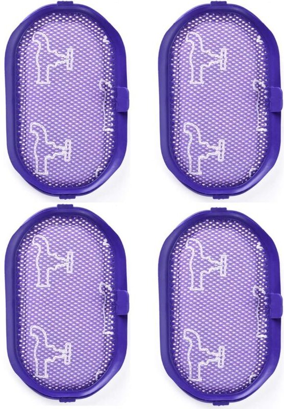 Packung mit 4 Filtern für Dyson DC44 Animal, DC35, DC31, DC56, DC34 und DC30 Digital Slim Exclusive Multi-Oberflächen-St...