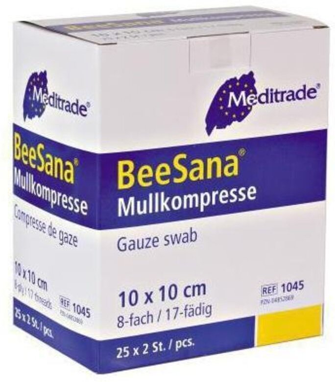 Kompresse ® 10 x 10 cm (b x l) 100 % ® 10 x 10 cm (b x l) 100 %