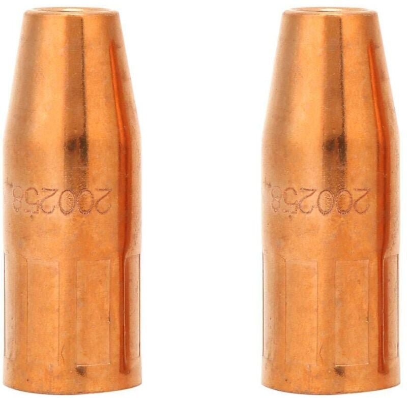 MIG-Düse 200-258, CNC-Bearbeitungsprozess zum Schweißen, Verbrauchsmaterialien für Hobart Miller M25/M40 MIG-Brenner, 2 ...