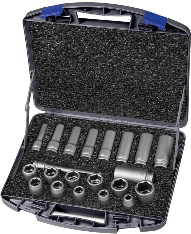 ASW - Kraftsteckschlüsselsatz 720 kls 21 ol 21-teilig 1/2 ″ ( 4000820989 )