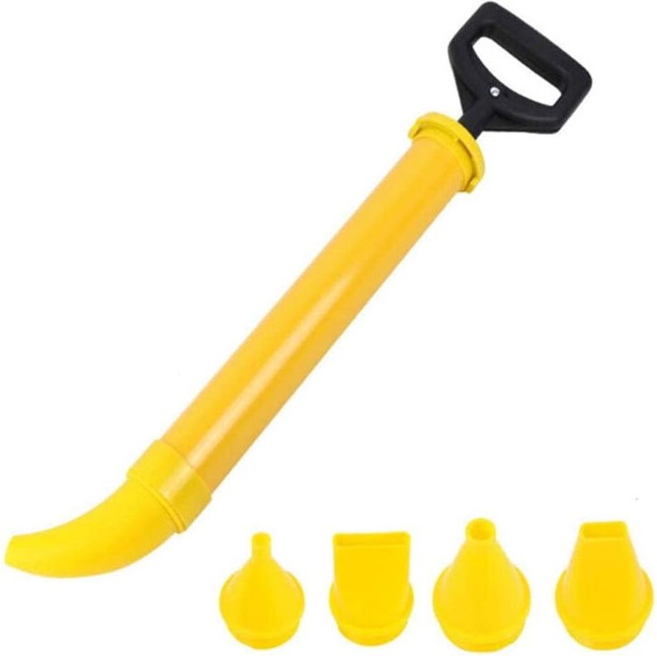 Mörtelpistole, Zementspritzgerät, Zement-Fugenpistole, Zement-Fugenpistole, Mörtelspritzgerät mit 5 Düsen für Kalkpflast...