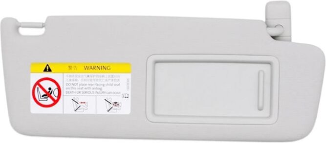 Tlily - Innensonnenblende Vorne Rechts mit für Golf 7 SportsVan MK7 B8 cc 5GG857552