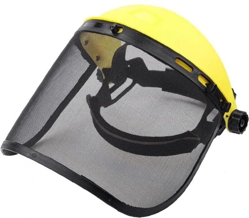 Sicherheits-Gesichtsschutz mit Netz, Visier zum Unkrautschneiden, Gesichtsschutz zum Unkrautstechen