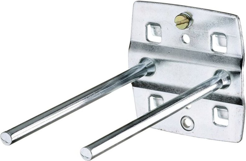 1500 h 19-100 Werkzeughaken doppelt, gerader Dorn 100x6mm