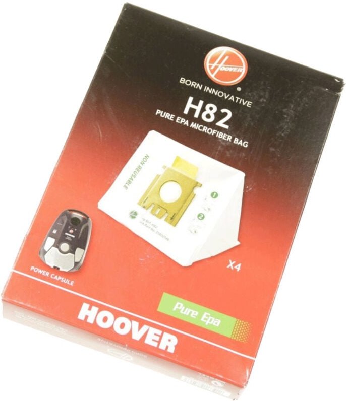 Ersatzteil - 4er-Set Mikrofaserbeutel H82 - Hoover