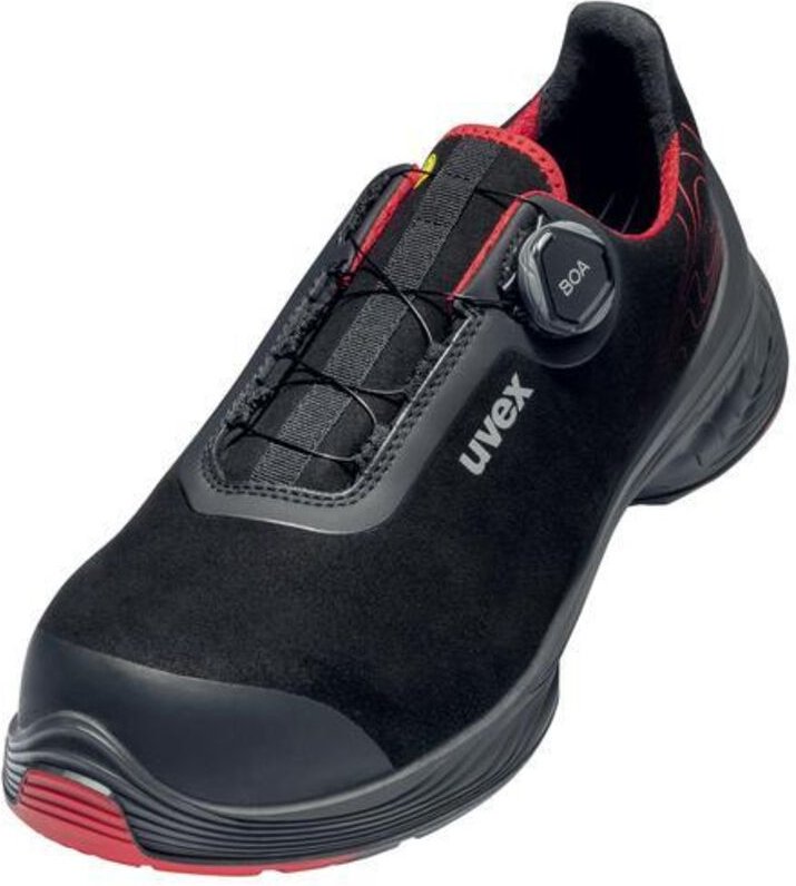 Uvex Sicherheitshalbschuhe S3 SRC uvex 1 G2 mit BOA Fit System, uvex xenova Kunststoffkappe, Weite 11, Größe 39