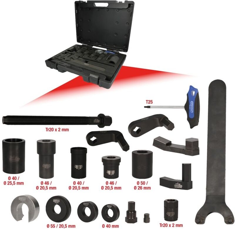 Ks Tools Bremsen-Werkzeug-Satz für bpw, 19-tlg