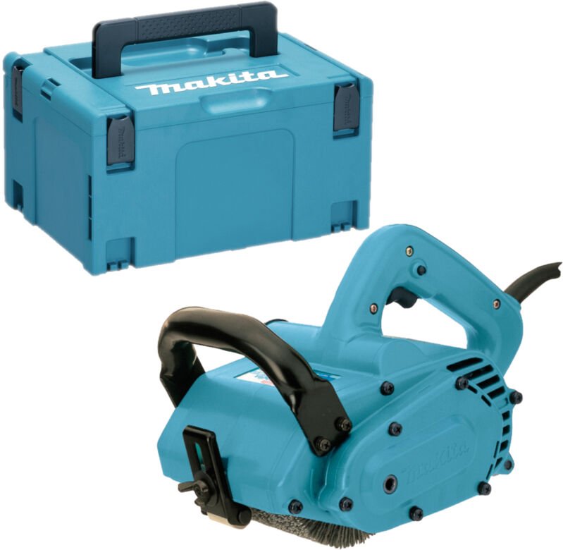 Makita - Bürstenschleifer 9741J zum Schleifen, Strukturieren, Säubern und Polieren