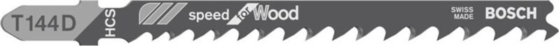 25 Stichsägeblätter t 144 d - Bosch