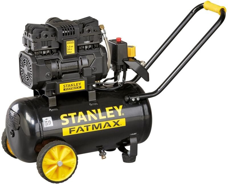 Stanley - Fatmax Professioneller Kompressor, Öl -freier stiller Luftkompressor, niedriger Rauschkompressor 59 dB (a), ho...