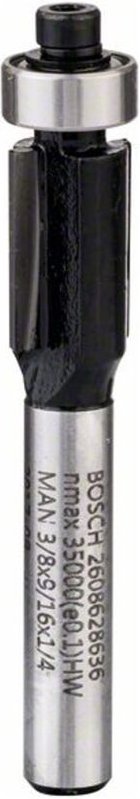 Bündigfräser 1/4, D1 9,5 mm, l 14,3 mm, g 56 mm - Bosch