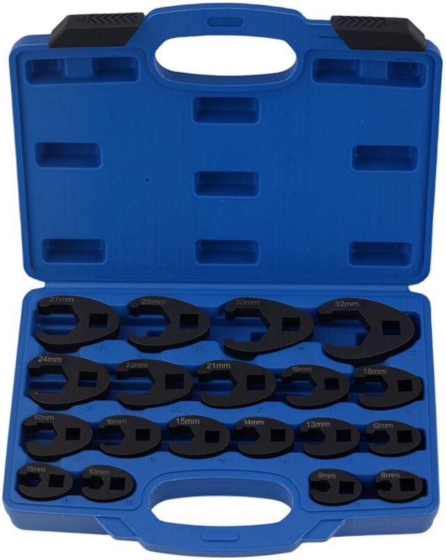 1/2" 3/8" Kralenschlüssel Schlüssel Steckschlüssel Satz Außenvierkantantrieb