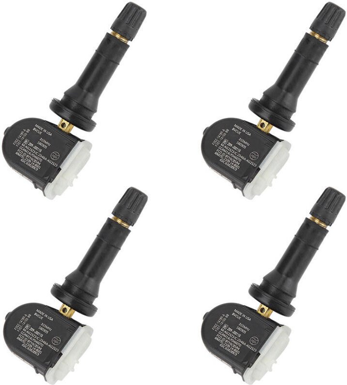 Reifendrucksensor, Ersatzsensor für das Reifendruckkontrollsystem F2GZ-1A189-A für Autozubehör (4 Stück)