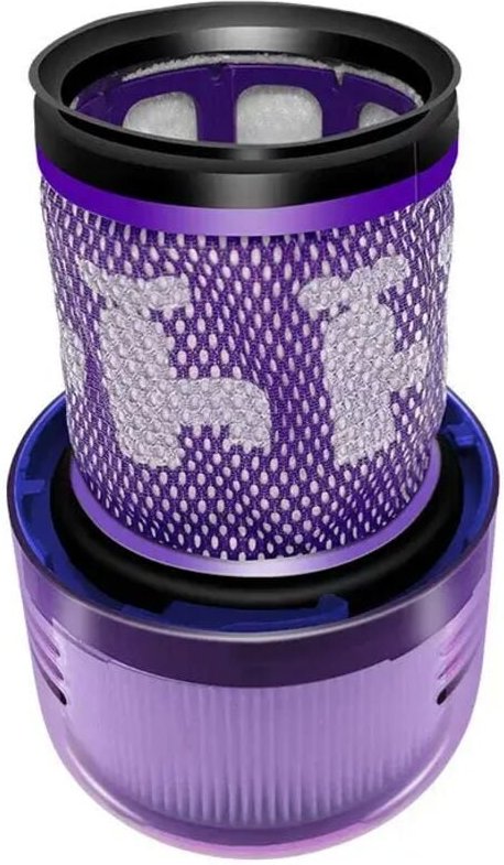 Ersatzfilter für Dyson V12 Detect Slim, Detect Slim Animal, Slim+ und V12 Slim Akkustaubsauger, Teilenummer 971517-01