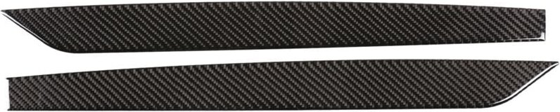 Auto-Zentralsteuerungs-Seitenverkleidung aus weichem Carbonfaser, Verkleidungsaufkleber für BMW Z4 G29 2017–2020, Schwar...