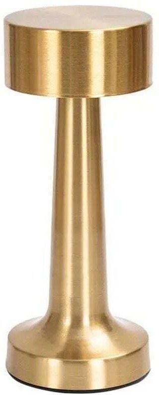 Dimmbare Tischleuchte, wiederaufladbare kabellose Tischleuchte mit Berührungssensor, 3 Helligkeitsstufen, 3-W-LED-Nachtl...