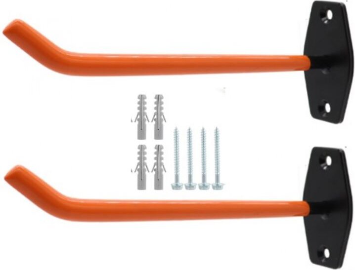 BEBUSINGOTO 2er-Pack Reifenaufhänger zur Wandmontage, Lagerregal, 26 cm große Garagenhaken zum Organisieren von Garagen,...