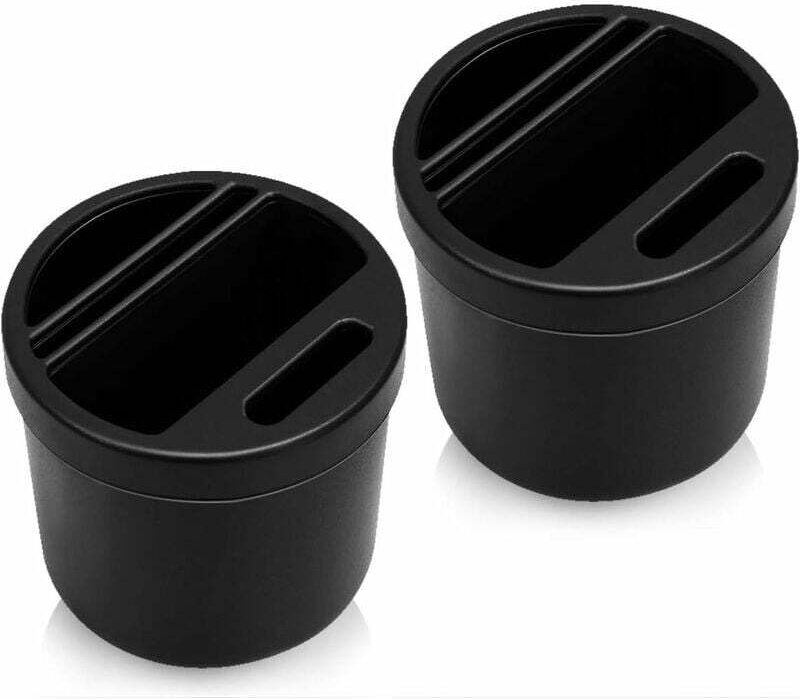 Aufbewahrungsbox für Autositz, Getränkehalter, multifunktionale Aufbewahrungsbox für Wasserbecher, Kartenfach für Auto, ...