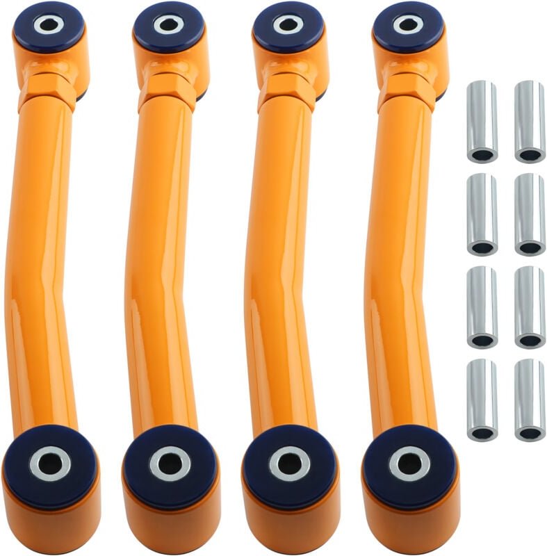 4 Stück Einstellbare Untere Querlenker Satz 0-4' Lift For 97-06 Jeep Wrangler tj