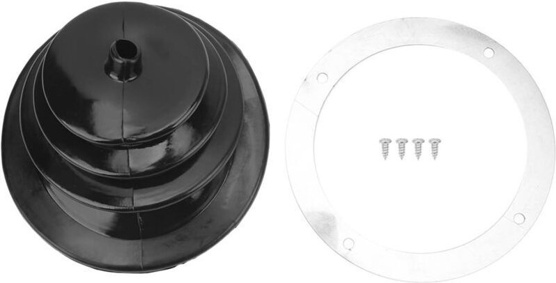 Runder Schalthebelsack mit 5,25 Zoll Durchmesser und Chromring, 1651 Universal-Karosserieteile für Pkw