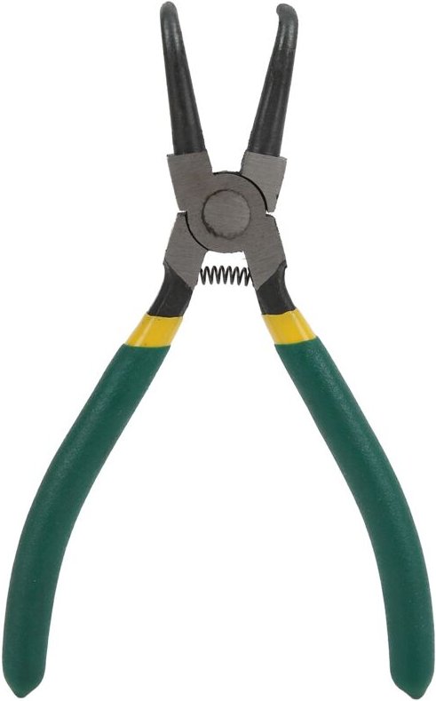 Sicherungsringzange, gebogene Innenzange, federbelasteter Griff für die Fahrzeug- und Maschinenbauindustrie, Werkzeugsta...