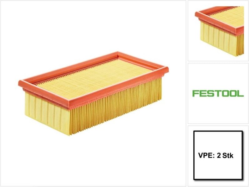 Hf-ct sys Hauptfilter cleantec - 2 Stück ( 2x 500558 ) - Festool