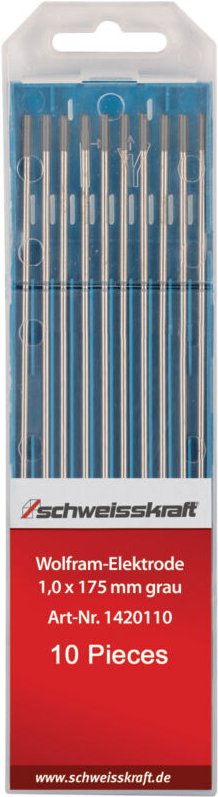 Schweißkraft Wolframelektroden WC 20 grau / 1,0 x 175 mm, 1420110