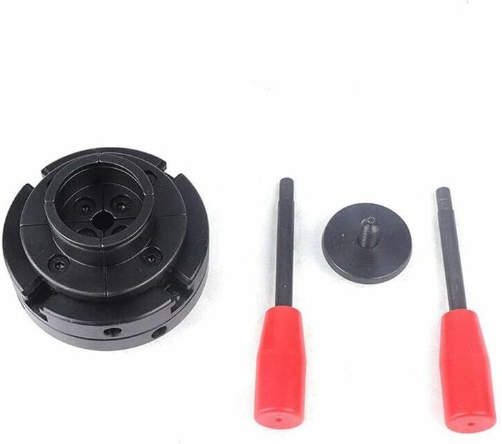 4 Backenfutter M33-100mm Spannfutter Selbst Zentrierfutter Drehmaschinen-Futter Holzdrehmaschine Gewindebuchse