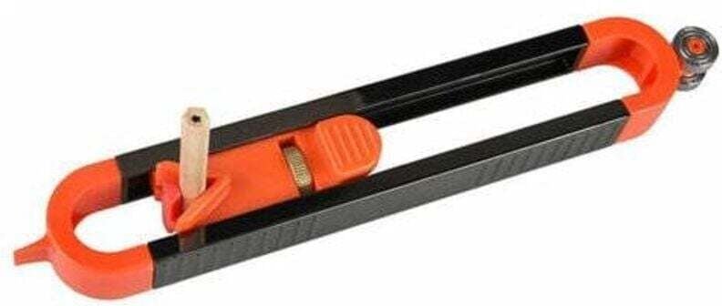 Konturenlehre mit Formarretierung zum Duplizieren von Formen, Ecken, Schablonen, Fliesen und mehrfarbigem Holzbearbeitun...