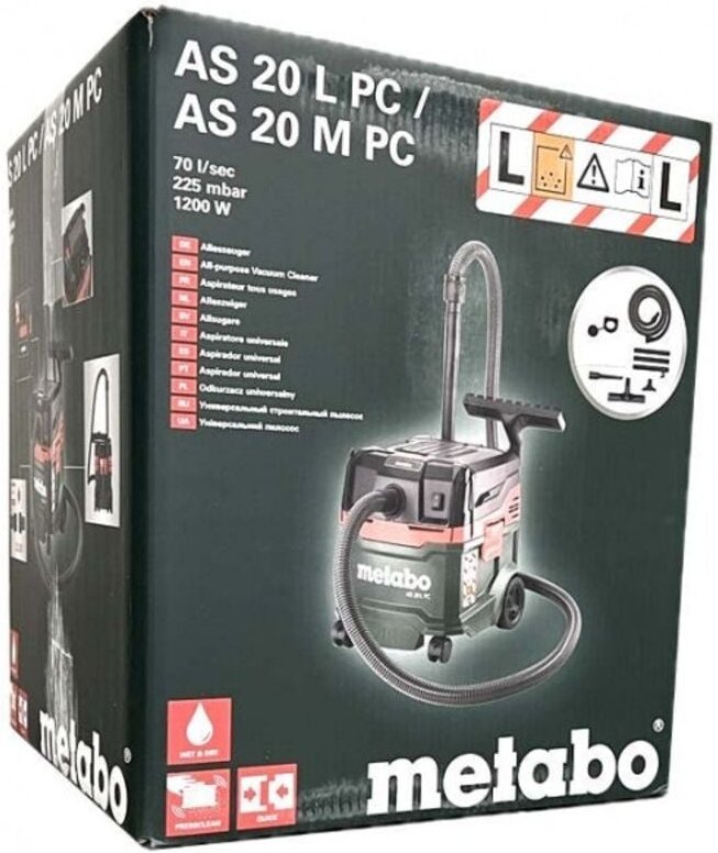 Allessauger Metabo as 20 l pc