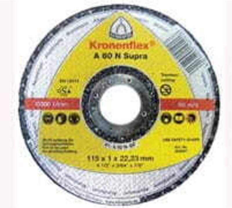 Klingspor - Trennscheibe a 60 n Supra D125x1mm gerade ( 8000353805 )