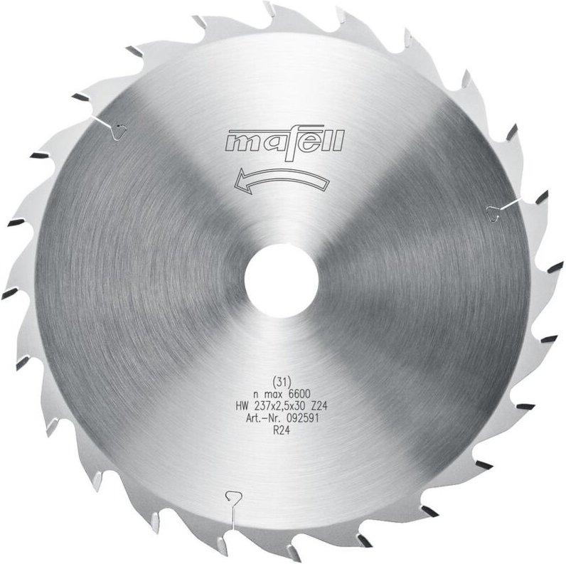 Mafell Sägeblatt-HM 237 x 1,8/2,5 x 30 mm Z 24 WZ 092591 Lagerabverkauf
