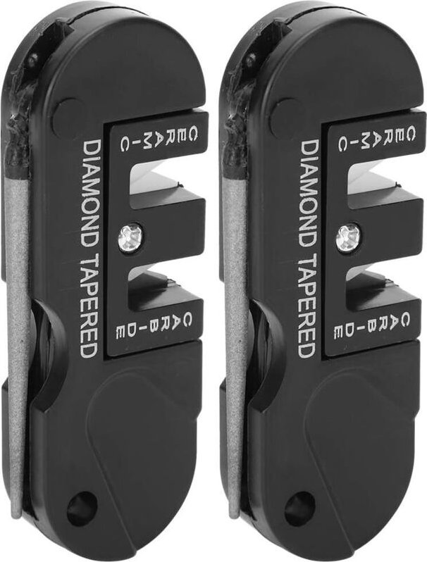 4-teiliges Taschenmesser, EDC-Diamant-Keramik-Lochmesser, konisches Stabmesser für Küchen und Taschen