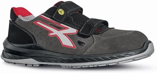 Sicherheits-Sneaker OSLO ESD S1P SRC - Grau/Rot 36