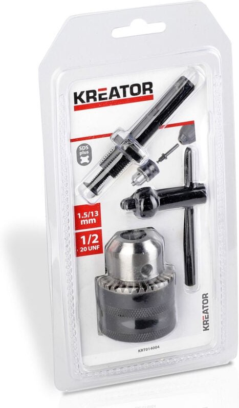 13mm Zahnkranzbohrfutter mit SDS-Adapter Kreator