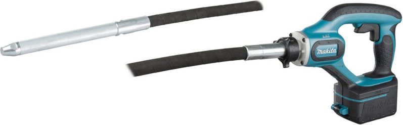 Makita - Akku-Betonverdichter DVR450RTE, 18V, 2x 5,0 Ah und Ladegerät im Koffer