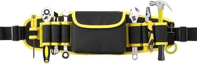Professionelle Werkzeugtasche, verstellbare Werkzeuggürteltasche, Werkzeugtasche, Elektriker-Werkzeuggürtel, Organizer-W...