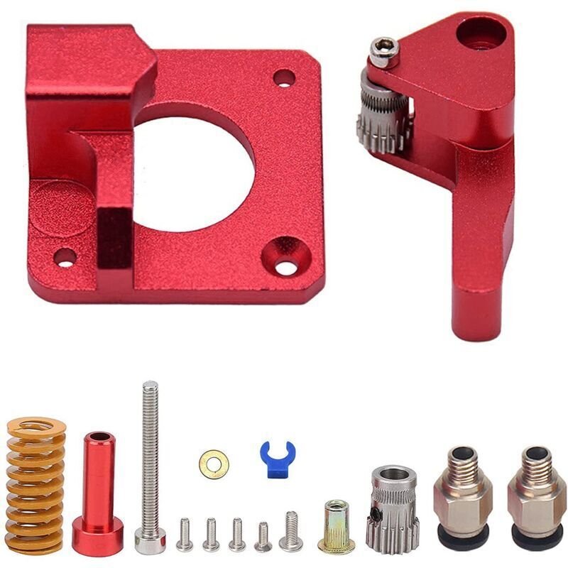 Doppelzahnrad-Extruder für CR-10S, Upgrade-Zubehör für 3D-Drucker, kompatibel mit CR-10, Ender-3 und Ender-3PRO 3D-Druck...