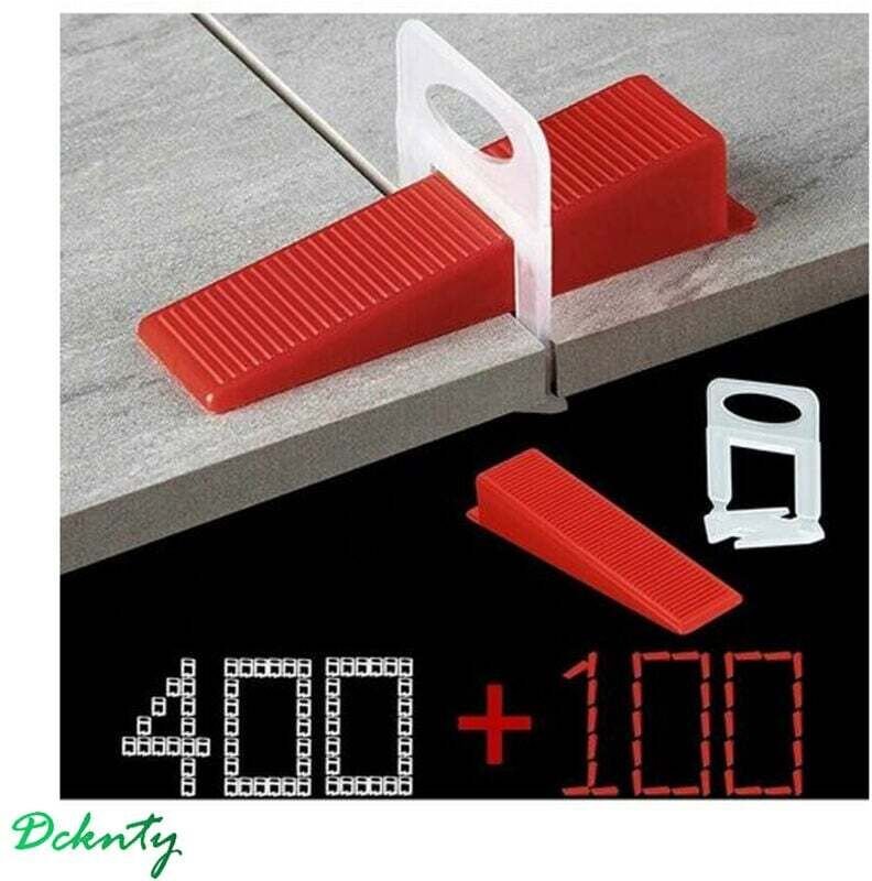 Clips Et Cales Réutilisables Pour Pose Carrelage 400 Pièces 3 À 12 Mm Épaisseur