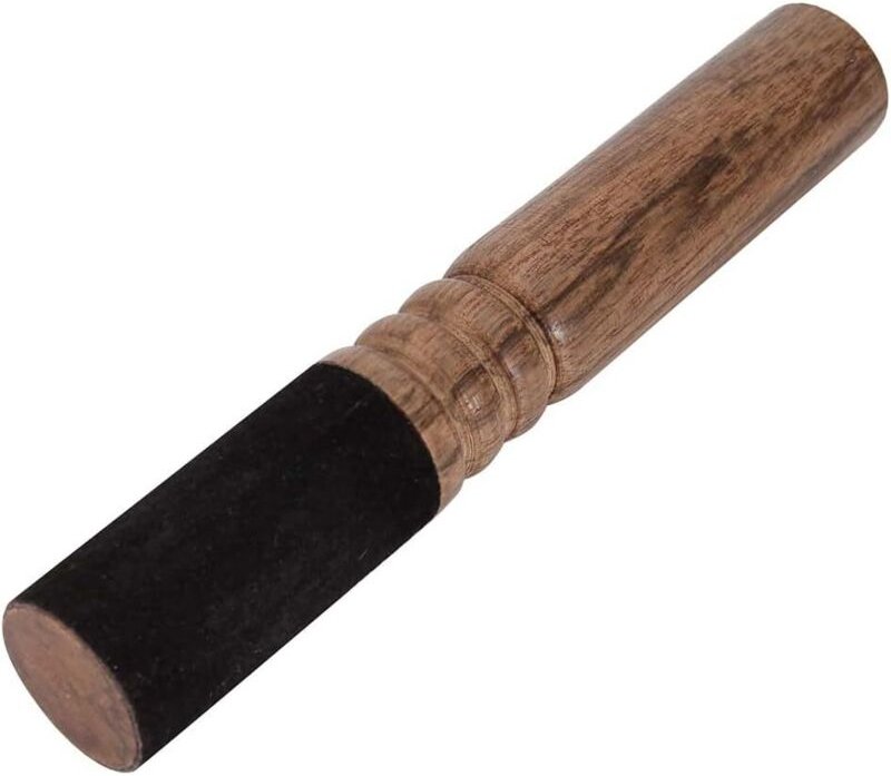 Klangschalen-Schlägel aus Holz, Mehrzweck-Schlägel, Tibetischer Buddhismus, Nepal, Klangschalen-Schlägel, Gebetsstab für...