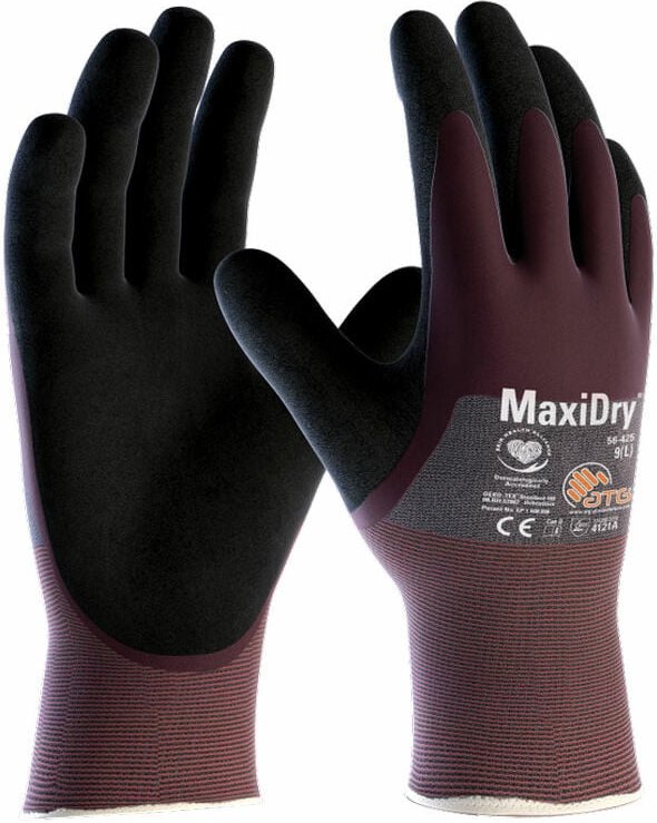 Guanti da lavoro ATG MaxiDry 56-425-10 - Lila - - Lila