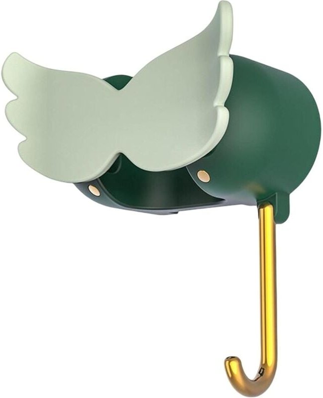 Besenhalter Robuster Besenhalter mit Haken Wandmontierter Besenhalter hält Wischmopps mit einzelnem Besenhaken für Haus,...