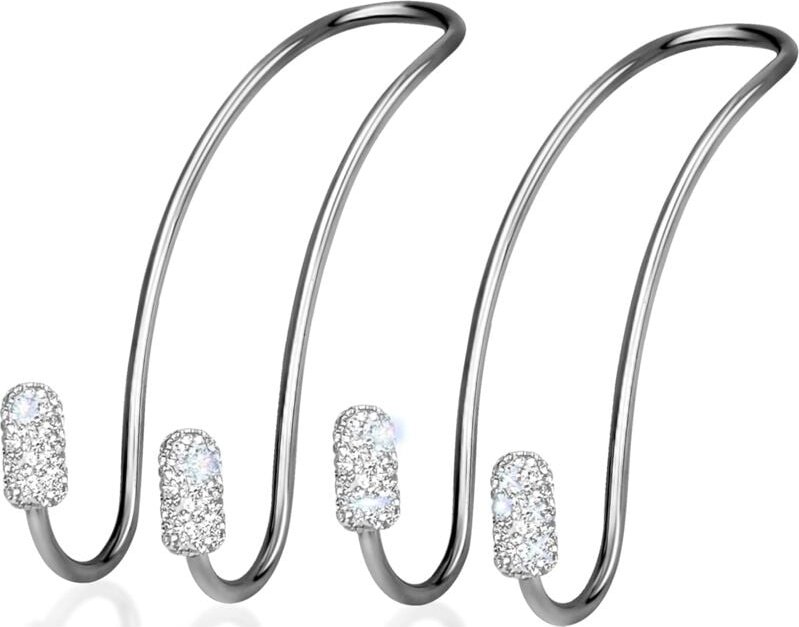 Csparkv - 4 Stücke Auto Haken Kopfstütze Haken Auto Rücksitz Organizer Aufbewahrungshaken für Handtaschenhalter Haken