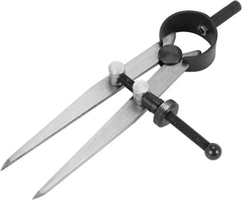 Anreißlehre, Zirkel, Anreißgerät, Kantenhalter (150 mm)