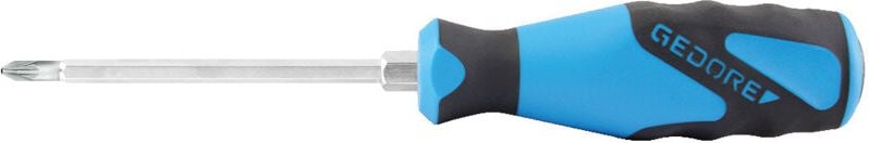 L+ 2160SK PZ 3 3K-Schraubendreher mit Schlagkappe Kreuzschlitz PZ 3