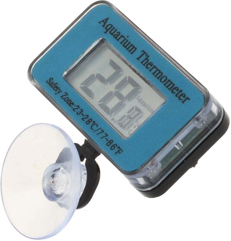 Hochpräzises, wasserdichtes, digitales LCD-Thermometer für Aquarien