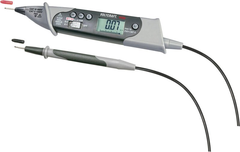 VOLTCRAFT VC86 Hand-Multimeter kalibriert (ISO) digital CAT III 250 V Anzeige (Counts): 4000